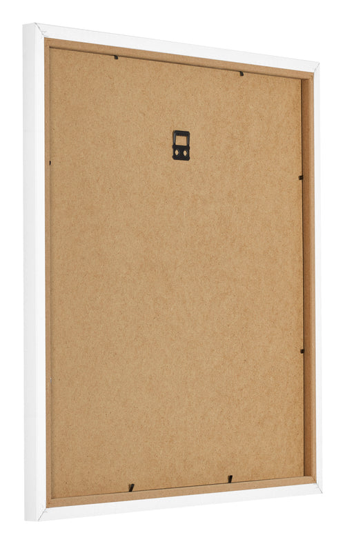 Marco de Fotos 55x55cm Blanco Mate MDF Bologna Trasera Oblicuo | Yourdecoration.es