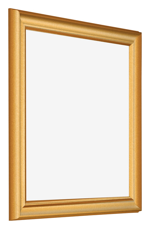 Marco de Fotos 55x55cm Dorado Matte MDF Lazio Delantera Oblicuo | Yourdecoration.es