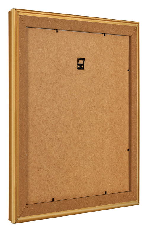 Marco de Fotos 55x55cm Dorado Matte MDF Lazio Trasera Oblicuo | Yourdecoration.es