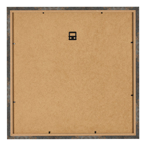 Marco de Fotos 55x55cm Metal Oxidado MDF Bologna Trasera | Yourdecoration.es