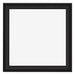 Marco de Fotos 55x55cm Negro Grano De Madera MDF Lazio Delantera | Yourdecoration.es