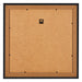 Marco de Fotos 55x55cm Negro Grano De Madera MDF Lazio Trasera | Yourdecoration.es