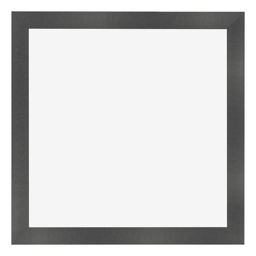 Marco de Fotos 55x55cm Negro Plateado Pulido MDF Pisa Delantera | Yourdecoration.es