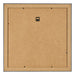 Marco de Fotos 55x55cm Negro Plateado Pulido MDF Pisa Trasera | Yourdecoration.es