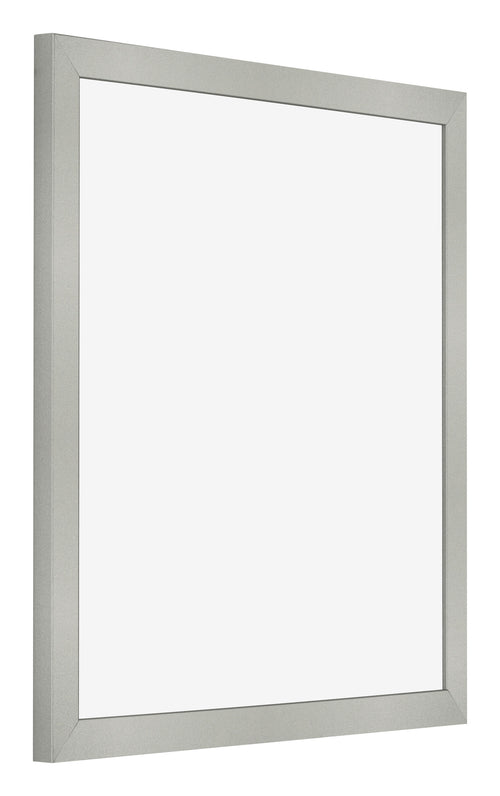 Marco de Fotos 55x55cm Plateado Mate MDF Bologna Delantera Oblicuo | Yourdecoration.es