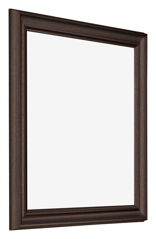 Marco de Fotos 55x55cm Roble Oscuro MDF Lazio Delantera Oblicuo | Yourdecoration.es