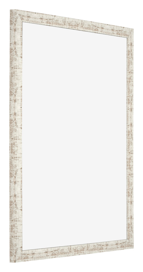 Marco de Fotos 55x65cm Blanco Vintage MDF Bologna Delantera Oblicuo | Yourdecoration.es