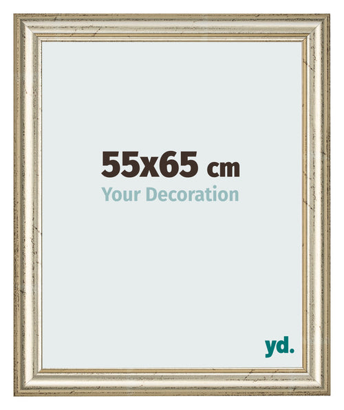 Marco de Fotos 55x65cm Brillo Metalico MDF Lazio Delantera Tamano | Yourdecoration.es