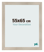 Marco de Fotos 55x65cm Roble Rustico MDF Pisa Delantera Tamano | Yourdecoration.es