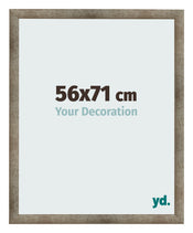 Marco de Fotos 56x71 cm Metal Vintage MDF Bologna Delantera Tamano | Yourdecoration.es