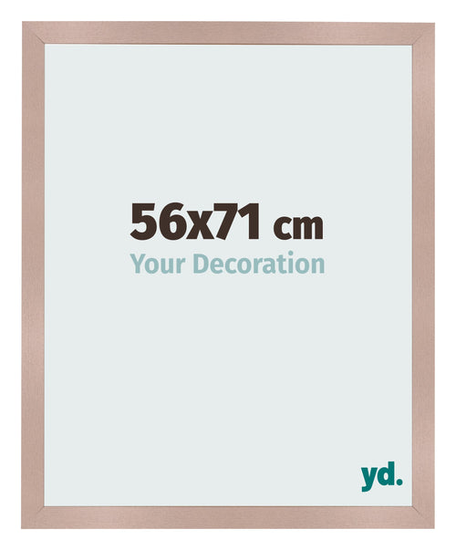 Marco de Fotos 56x71 cm Rosa Viejo MDF Bologna Delantera Tamano | Yourdecoration.es