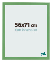 Marco de Fotos 56x71 cm Verde MDF Bologna Delantera Tamano | Yourdecoration.es