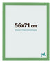 Marco de Fotos 56x71 cm Verde MDF Bologna Delantera Tamano | Yourdecoration.es