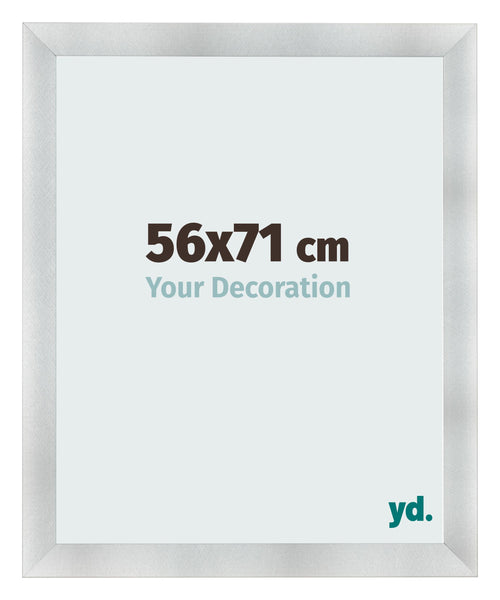 Marco de Fotos 56x71cm Aluminio Cepillado MDF Pisa Delantera Tamano | Yourdecoration.es