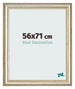 Marco de Fotos 56x71cm Brillo Metalico MDF Lazio Delantera Tamano | Yourdecoration.es