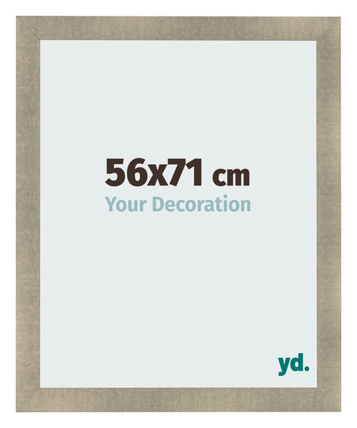 Marco de Fotos 56x71cm Dorado Vintage MDF Pisa Delantera Tamano | Yourdecoration.es