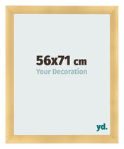 Marco de Fotos 56x71cm Dorado Vintage MDF Pisa Delantera Tamano | Yourdecoration.es