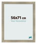 Marco de Fotos 56x71cm Dorado Vintage MDF Pisa Delantera Tamano | Yourdecoration.es
