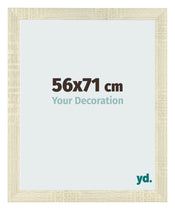 Marco de Fotos 56x71cm Roble Sonoma MDF Pisa Delantera Tamano | Yourdecoration.es