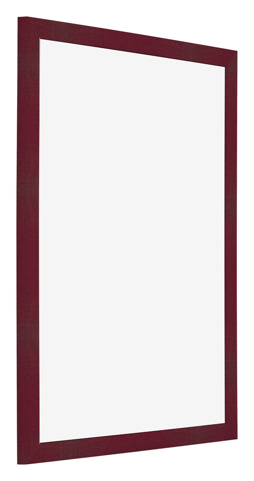 Marco de Fotos 56x71cm Vino Tinto Barrido MDF Bologna Delantera Oblicuo | Yourdecoration.es