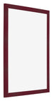 Marco de Fotos 56x71cm Vino Tinto Barrido MDF Bologna Delantera Oblicuo | Yourdecoration.es