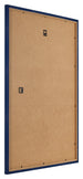 Marco de Fotos 59 4x84cm A1 Azul Oscuro Barrido MDF Bologna Trasera Oblicuo | Yourdecoration.es