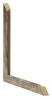 Marco de Fotos 59x84cm Azul Y Dorado Fusionado MDF Bologna Detalle Diametro | Yourdecoration.es