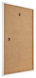Marco de Fotos 59x84cm Blanco Brillante MDF Bologna Trasera Oblicuo | Yourdecoration.es