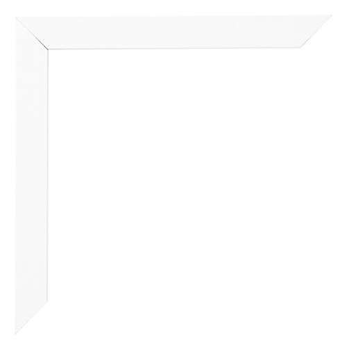 Marco de Fotos 59x84cm Blanco Mate MDF Bologna Detalle Esquina | Yourdecoration.es