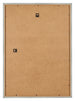 Marco de Fotos 59x84cm Plateado Mate MDF Bologna Trasera | Yourdecoration.es