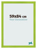 Marco de Fotos 59x84cm Verde MDF Pisa Delantera Tamano | Yourdecoration.es