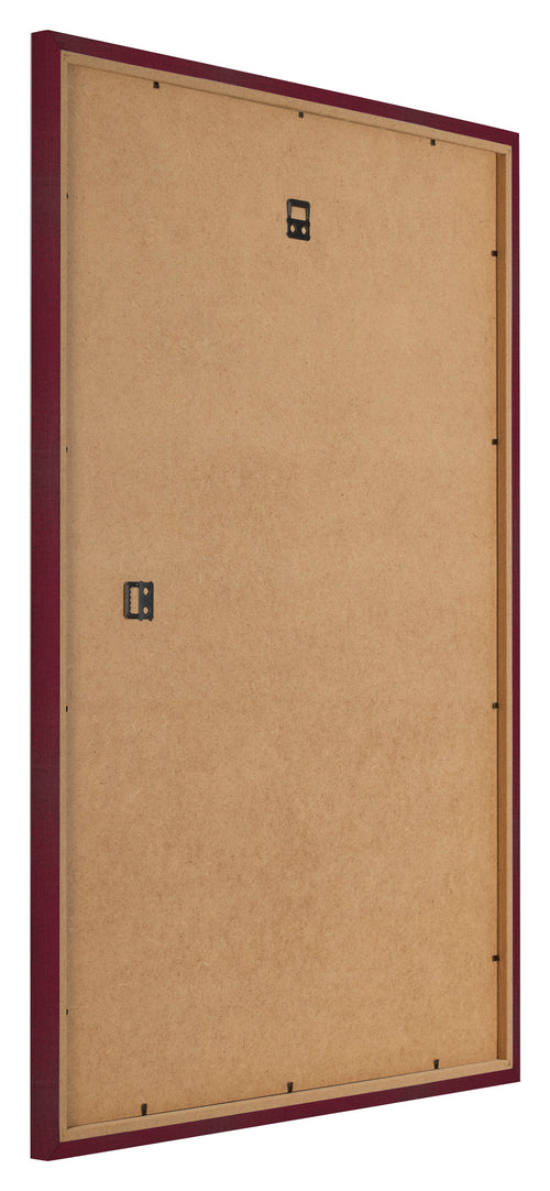 Marco de Fotos 59x84cm Vino Tinto Barrido MDF Bologna Trasera Oblicuo | Yourdecoration.es