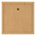 Marco de Fotos 60x60cm Dorado Vintage MDF Pisa Trasera | Yourdecoration.es