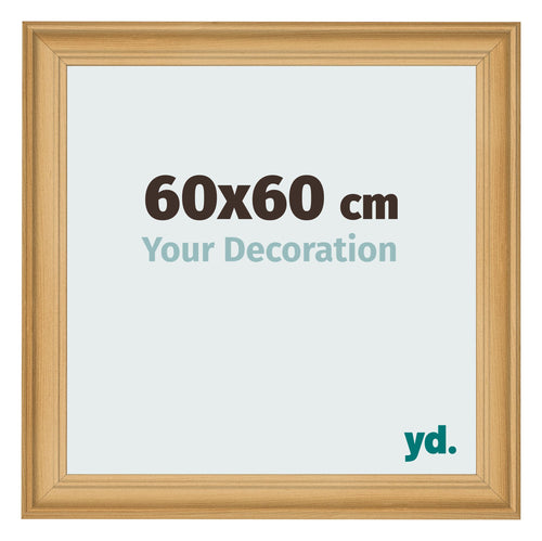 Marco de Fotos 60x60cm Venatura Di Pino MDF Lazio Delantera Tamano | Yourdecoration.es