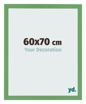 Marco de Fotos 60x70 cm Verde MDF Bologna Delantera Tamano | Yourdecoration.es