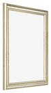 Marco de Fotos 60x70cm Brillo Metalico MDF Lazio Delantera Oblicuo | Yourdecoration.es