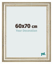 Marco de Fotos 60x70cm Brillo Metalico MDF Lazio Delantera Tamano | Yourdecoration.es