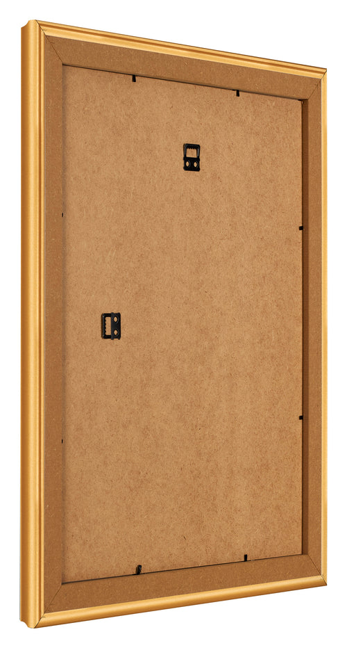 Marco de Fotos 60x70cm Dorado Matte MDF Lazio Trasera Oblicuo | Yourdecoration.es
