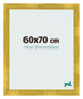 Marco de Fotos 60x70cm Dorado Vintage MDF Pisa Delantera Tamano | Yourdecoration.es