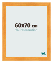Marco de Fotos 60x70cm Naranja MDF Pisa Delantera Tamano | Yourdecoration.es