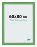 Marco de Fotos 60x80 cm Verde MDF Bologna Delantera Tamano | Yourdecoration.es