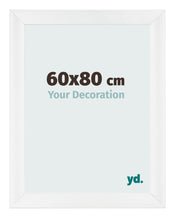 Marco de Fotos 60x80cm Blanco Vintage MDF Pisa Delantera Tamano | Yourdecoration.es