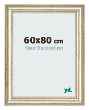 Marco de Fotos 60x80cm Brillo Metalico MDF Lazio Delantera Tamano | Yourdecoration.es
