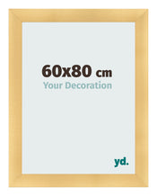 Marco de Fotos 60x80cm Dorado Vintage MDF Pisa Delantera Tamano | Yourdecoration.es