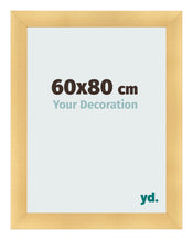 Marco de Fotos 60x80cm Dorado Vintage MDF Pisa Delantera Tamano | Yourdecoration.es