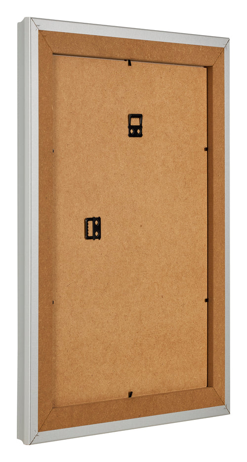 Marco de Fotos 60x80cm Plateado Mate MDF Lazio Trasera Oblicuo | Yourdecoration.es