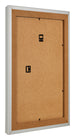 Marco de Fotos 60x80cm Plateado Mate MDF Lazio Trasera Oblicuo | Yourdecoration.es