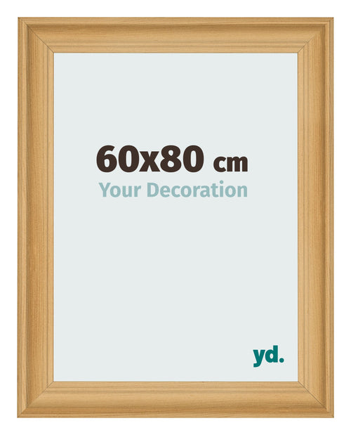 Marco de Fotos 60x80cm Venatura Di Pino MDF Lazio Delantera Tamano | Yourdecoration.es