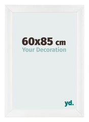 Marco de Fotos 60x85cm Blanco Vintage MDF Pisa Delantera Tamano | Yourdecoration.es