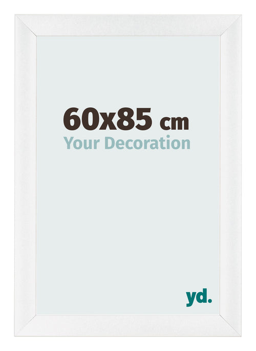 Marco de Fotos 60x85cm Blanco Vintage MDF Pisa Delantera Tamano | Yourdecoration.es